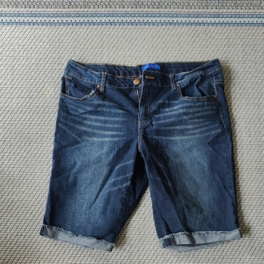Blue Denim Women's Shorts